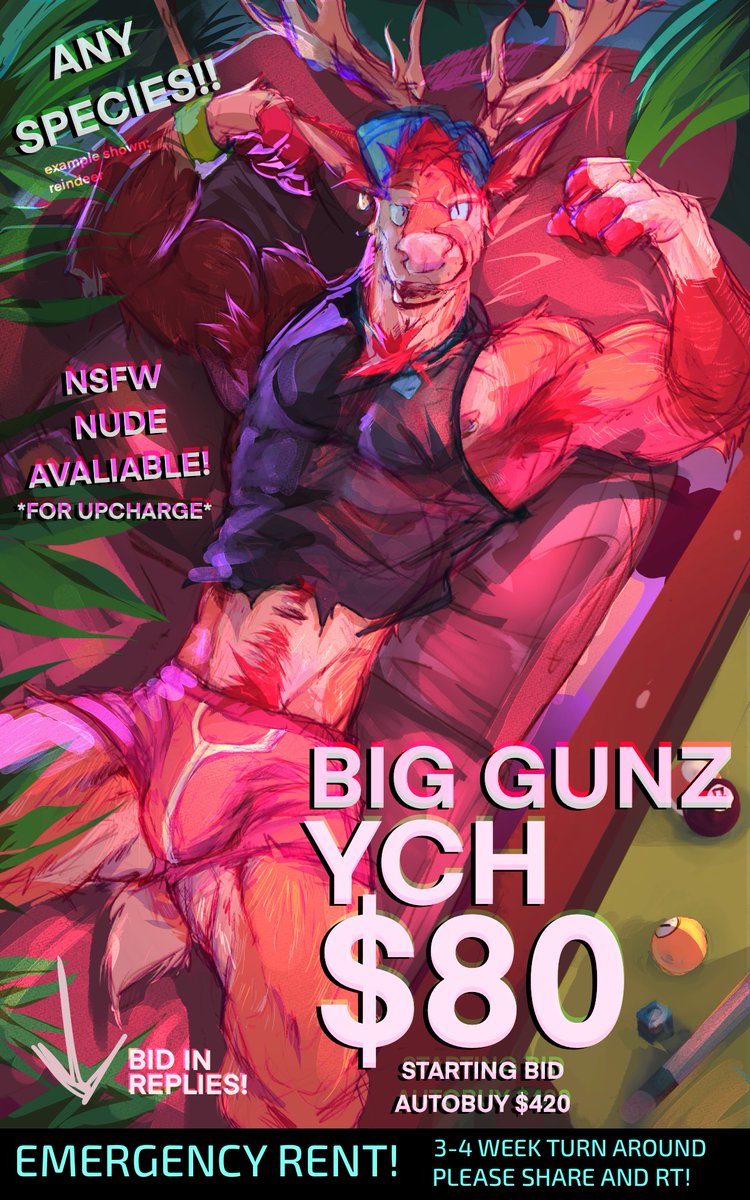 Picture your OC, in a vintage Magazine photo.
Interested? You're in luck! 

YCH starts at just $80!  Or you can AB for $420!  
Bid ends may 22 at 6 pm EST.  

Reposts appreciated!  BIG THANKS everyone of you who keep the lights on!