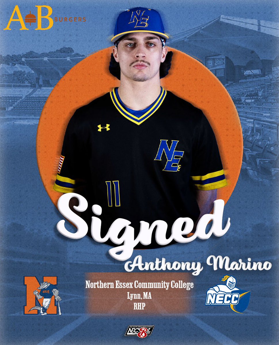 North Shore Navigators (@nsnavigators) on Twitter photo ๐ค ๐๐๐๐ ๐๐๐ ๐๐๐๐ ๐๐๐๐ โพ๏ธ
We're pumped to welcome Lynn's own Anthony Marino to #NavsNation!
The <a href="/We_Are_Fenwick/">Fenwick Crusaders</a> product will take the mound for the Navs this summer after he completes <a href="/NEKnightsBase/">Northern Essex CC Baseball</a>'s latest NJCAA playoff run.
#NECBL ๐ค ๐๐๐๐ ๐๐๐ ๐๐๐๐ ๐๐๐๐ โพ๏ธ
We're pumped to welcome Lynn's own Anthony Marino to #NavsNation!
The <a href="/We_Are_Fenwick/">Fenwick Crusaders</a> product will take the mound for the Navs this summer after he completes <a href="/NEKnightsBase/">Northern Essex CC Baseball</a>'s latest NJCAA playoff run.
#NECBL