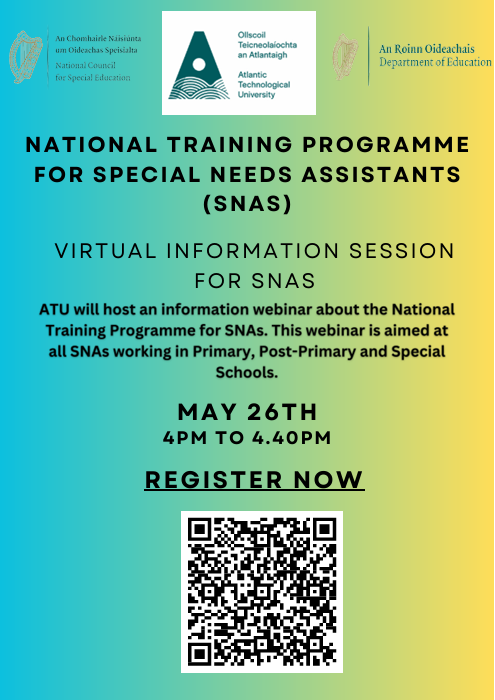 📢 Calling all SNAs! Join the SNA National Training Programme virtual info session on May 26th, 4:00–4:40pm. Find out more about the national training and how to get involved.
🖥️ Register here: events.teams.microsoft.com/event/479fd1a7…