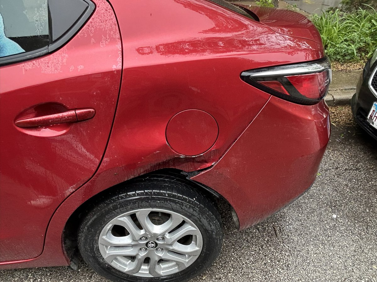 Someone hit my wifes parked car this morning. 
Hit and run. 
Imma do what I can to find this person and make them pay for this shit.
