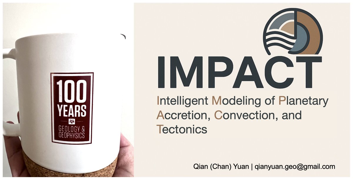 It’s been a while — excited to share that I’ll be an Assistant Professor at the <a href="/TAMU_GeoGeo/">Texas A&M Geology and Geophysics</a> of Texas A&amp;M this summer! My deepest appreciation to my mentors <a href="/SESEASU/">School of Earth and Space Exploration</a> <a href="/Caltech/">Caltech</a>, friends and family❤️! I am now looking for students and postdocs for my 'IMPACT' lab!!