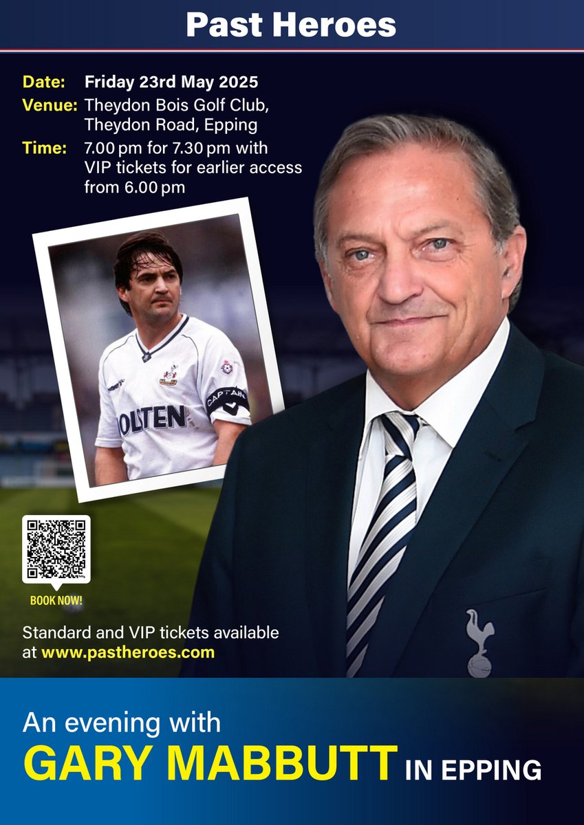 MikeGodfrey7's tweet photo. It's Bilbao or bust for #Spurs this season!
Come and hopefully celebrate with fellow #Tottenham  fans and Gary Mabbutt at @THEYDONBOISGOLF  EPPING this Friday, 23rd May.
Gary is flying back from Spain on Thursday, and there are still some tickets left
https://t.co/oQGk5MxvtA https://t.co/yWFWeXbmIY
