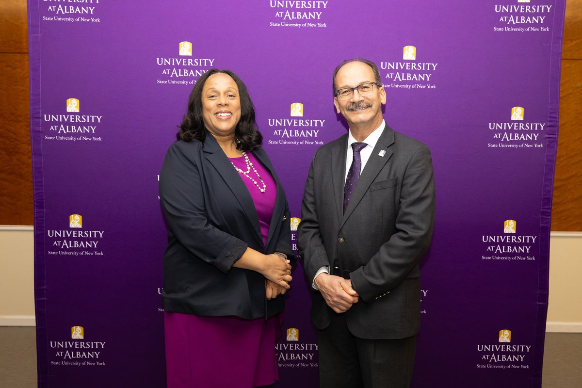 With the largest # of active alumni legislators in the SUNY system, UAlbany takes time each year to connect with and celebrate these individuals at the end of the legislative session. 

Several NYS Senators &amp; Assemblymembers dropped in today to say hello and get a pic w/Damien.