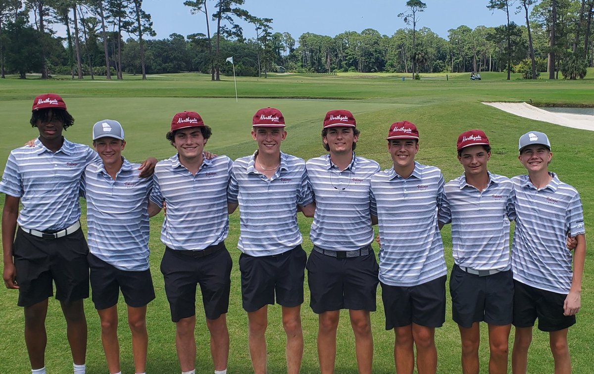 Another great season in the books! Congrats to Senior Landon Noble on a top ten individual finish at the AAAAA State Championship! Always proud of our NG Golf Team! Great job boys and GO VIKINGS!!