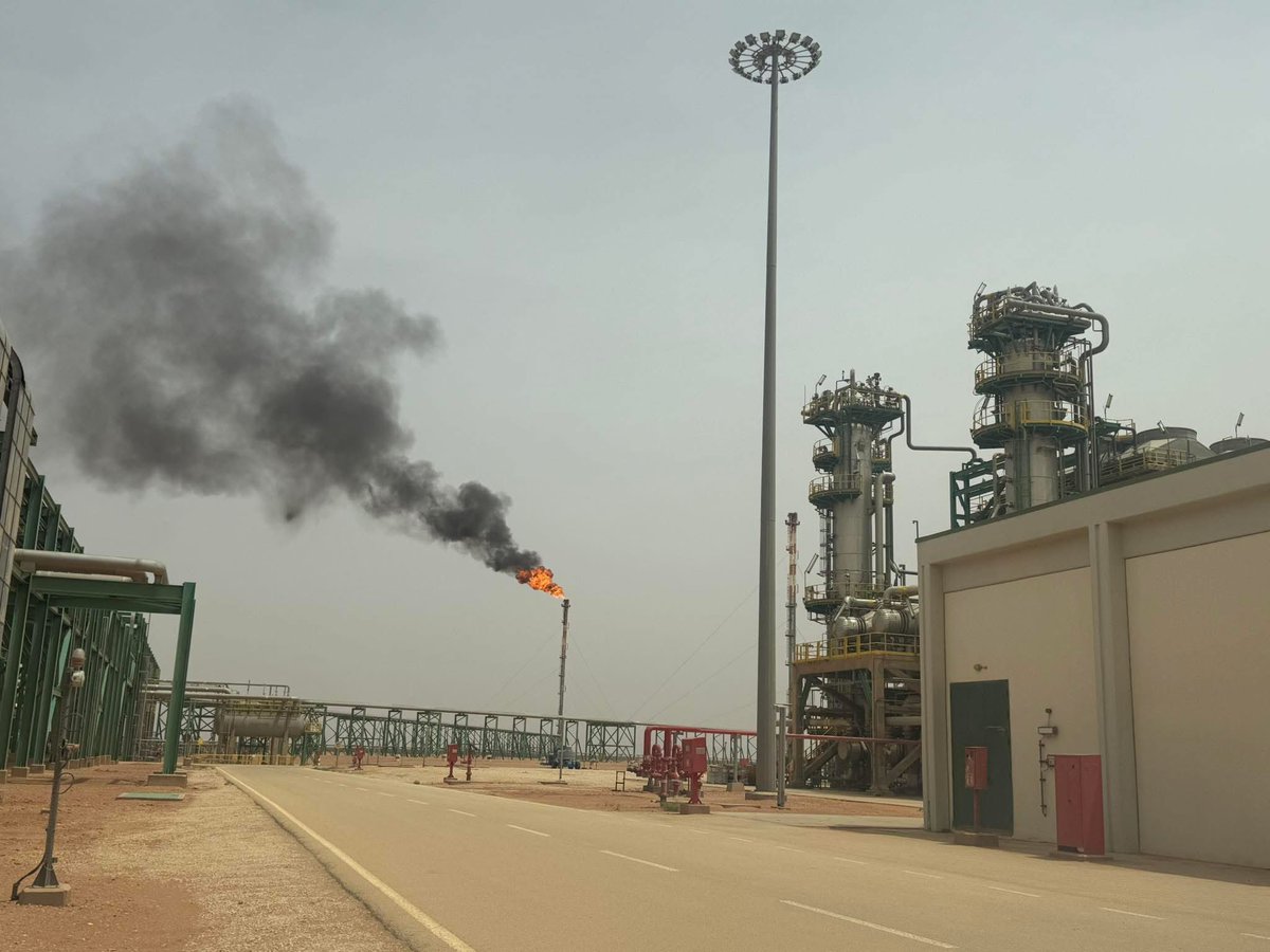 MahmudM27830556's tweet image. 🔧 The shutdown of Gas train One at the Wafa Field, operated by Mellitah Oil & Gas, officially began on May 18, 2025, as part of a planned two-week maintenance program.
#Mellitah #WafaField #OilAndGas #Libya