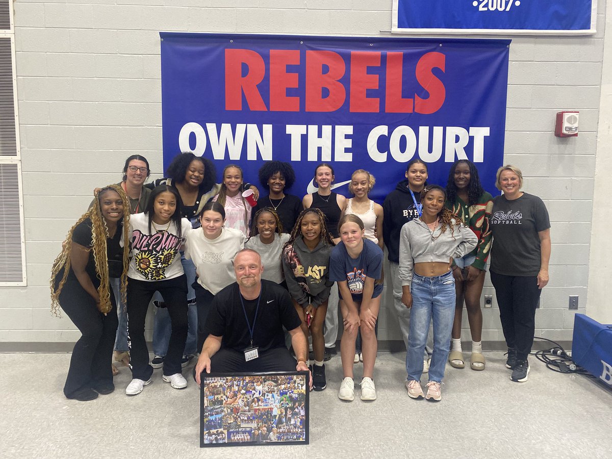 Lady Rebs Basketball (@runninladyrebs) on Twitter photo We celebrated <a href="/Icoach3sports/">Coach Kevin R. Wyatt</a> and his new gig at Riverside! We are going to miss him! #onceaREBELalwaysarebelโค๏ธ We celebrated <a href="/Icoach3sports/">Coach Kevin R. Wyatt</a> and his new gig at Riverside! We are going to miss him! #onceaREBELalwaysarebelโค๏ธ