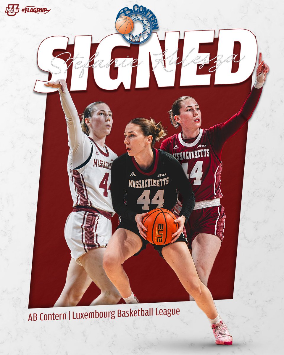 𝓛𝓾𝔁𝓮𝓶𝓫𝓸𝓾𝓻𝓰 𝓑𝓸𝓾𝓷𝓭 🇱🇺🏀

Congratulations to Stefanie Kulesza on signing a professional contract with AB Contern!

📝 bit.ly/4kqza0z

#Flagship🚩
