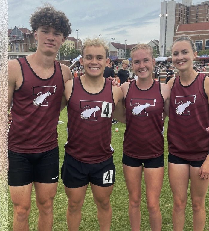 State Championship 4X400 Coed Relay Team of Molly Reynolds, Elizabeth Harrison, Brenton Baker and Ryan Fish, Congratulations <a href="/Hayes_BHCSports/">Tim Hayes</a> <a href="/parrotheadvol/">TriCitiesSports.com / Steve Wilmoth</a> <a href="/SportsHeather/">Heather Williams</a> <a href="/NSDugan/">Nick Dugan</a> <a href="/JDVaughn91/">JD Vaughn</a> <a href="/tcook06061994/">Tanner Cook</a>