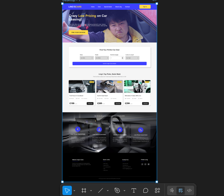 Raphealime's tweet image. &quot;Redesigned LingsCars&apos; landing page. Same wild energy, way better conversions. Before/after👇

Good UX works WITH personality, not against it. #DesignThatConverts&quot;