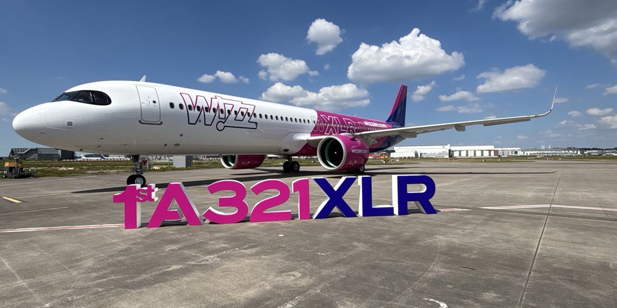#NEWS: First Pratt &amp; Whitney GTF-powered <a href="/Airbus/">Airbus</a> A321XLR delivered to <a href="/wizzair/">Wizz Air</a>. 
Read more:
prattwhitney.co/3GZ5lpH