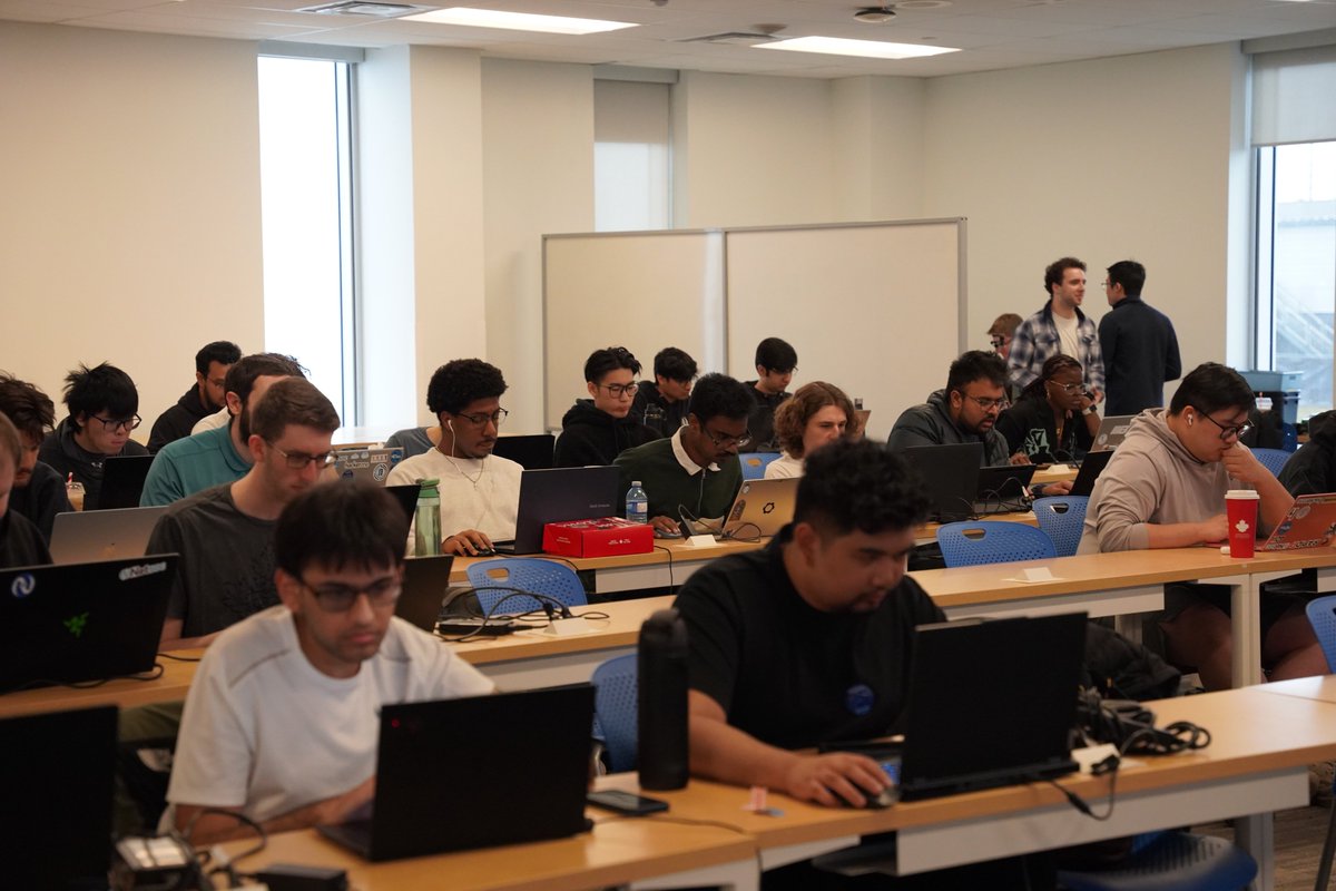 i3SolutionsInc's tweet photo. i3 Solutions is honored to have supported @OT_Netsoc's annual TacOps 2025 event at @ontariotech_u. This year, students showcased their skills in cybersecurity, networking, and social engineering, embodying the spirit of innovation and collaboration.
#i3Solutions #NETSOC #TacOps https://t.co/5WIRJ1Ze6u