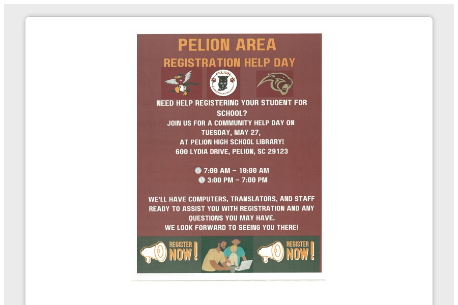 Registration Help Day psqr.io/gSJXXV0lLl via <a href="/ParentSquare/">ParentSquare</a>