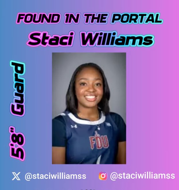 Travis Ponton (@travisponton) on Twitter photo 🆕 Episode of Found in the Portal
<a href="/staciwilliamss/">staci williams</a> just finished her sophomore year at FDU, and was a member of the <a href="/NECsports/">Northeast Conference</a> All-Freshman Team. Got to see Staci in her younger years at <a href="/risingbluestar1/">Rising Blue Star</a> camps, nice player.
youtube.com/shorts/OoNfBUv… 🆕 Episode of Found in the Portal
<a href="/staciwilliamss/">staci williams</a> just finished her sophomore year at FDU, and was a member of the <a href="/NECsports/">Northeast Conference</a> All-Freshman Team. Got to see Staci in her younger years at <a href="/risingbluestar1/">Rising Blue Star</a> camps, nice player.
youtube.com/shorts/OoNfBUv…