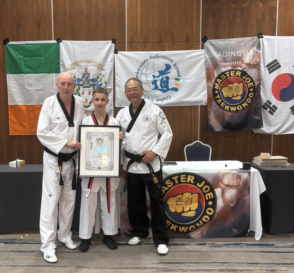 StVincentsd11's tweet photo. We love to celebrate the achievements of our students !!  Hearty congratulations to Vladimir Talasov in 1st Year who recently became a black belt in Taekwondo and Louis Rogers who performed at the Irish Youth Music Awards last weekend.  #ERST #ERBB #IYMA #ITK https://t.co/2b1cFk31WL