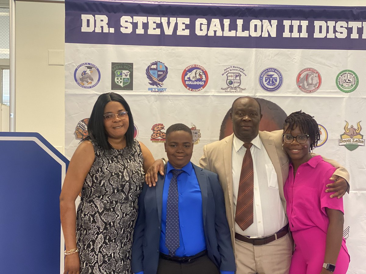 Congratulations to our District 1 Student of the Year, Samy Pierre. We are so proud of you! #YourBestChoiceMDCPS <a href="/SuptDotres/">Jose L. Dotres, Ed.D.</a> <a href="/MDCPSNorth/">M-DCPS North Region</a> <a href="/docstevegallon/">Dr. Steve Gallon III</a>