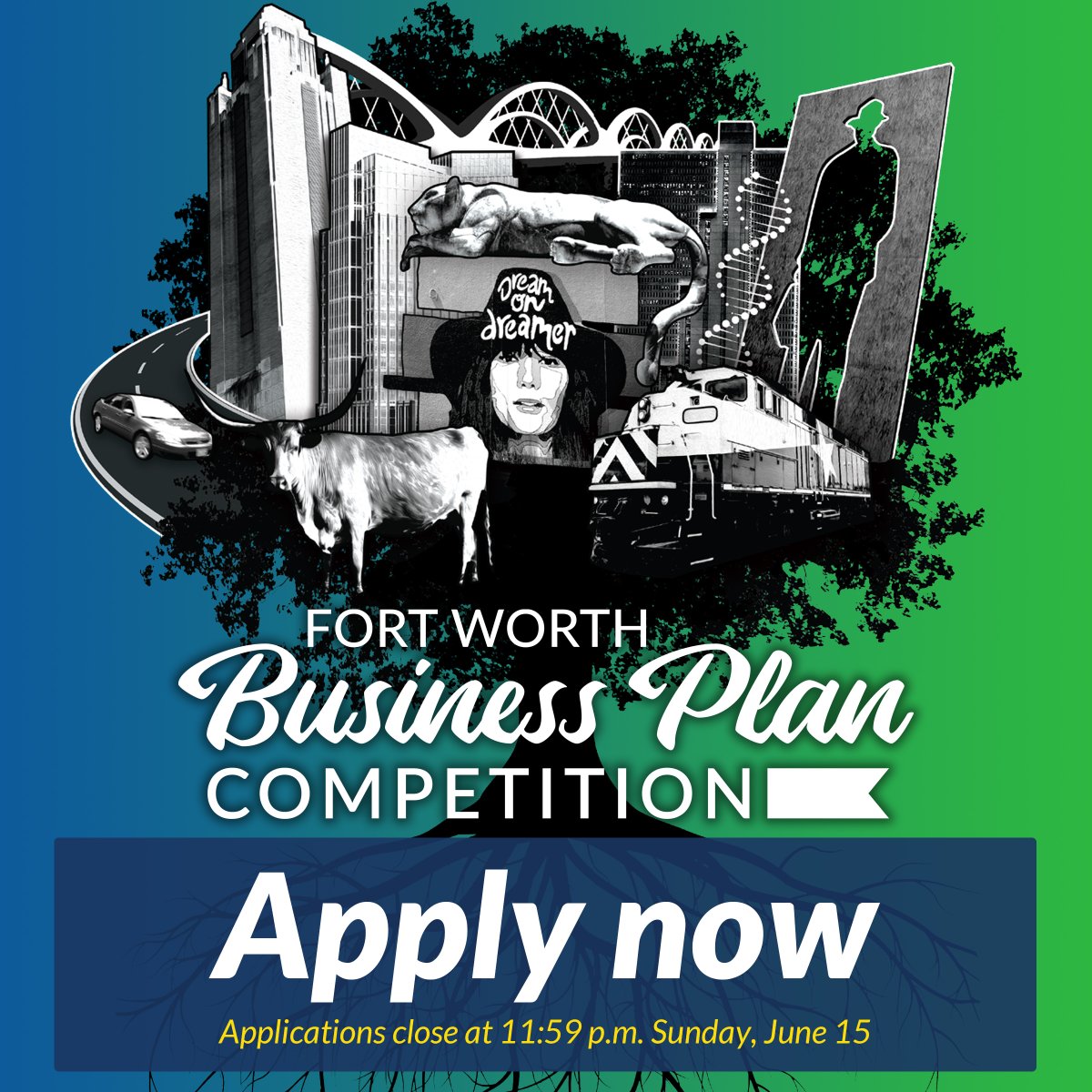 The Fort Worth Business Plan Competition has returned! Small businesses between 2-5 years old can take part in business development classes, practice their pitch, and craft the perfect plan – with $20,000 in cash prizes on the line. Apply by June 15. ow.ly/puL650VVVno