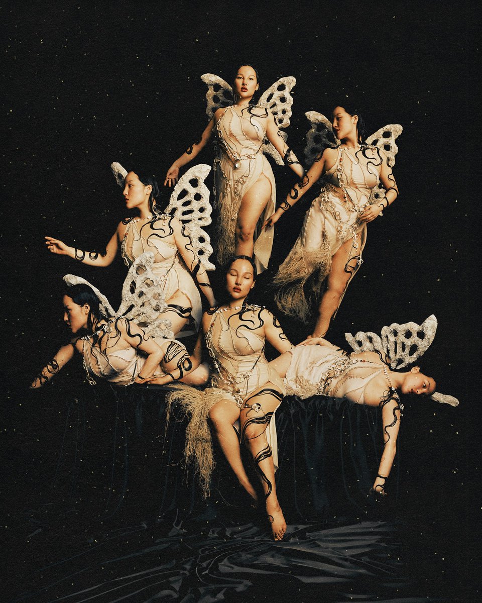 tsunaina by cho giseok, makeup by oh seongseok + fx by ryu una, hair by sin gabe, styling by matthew josephs &amp; art direction by kim yesol