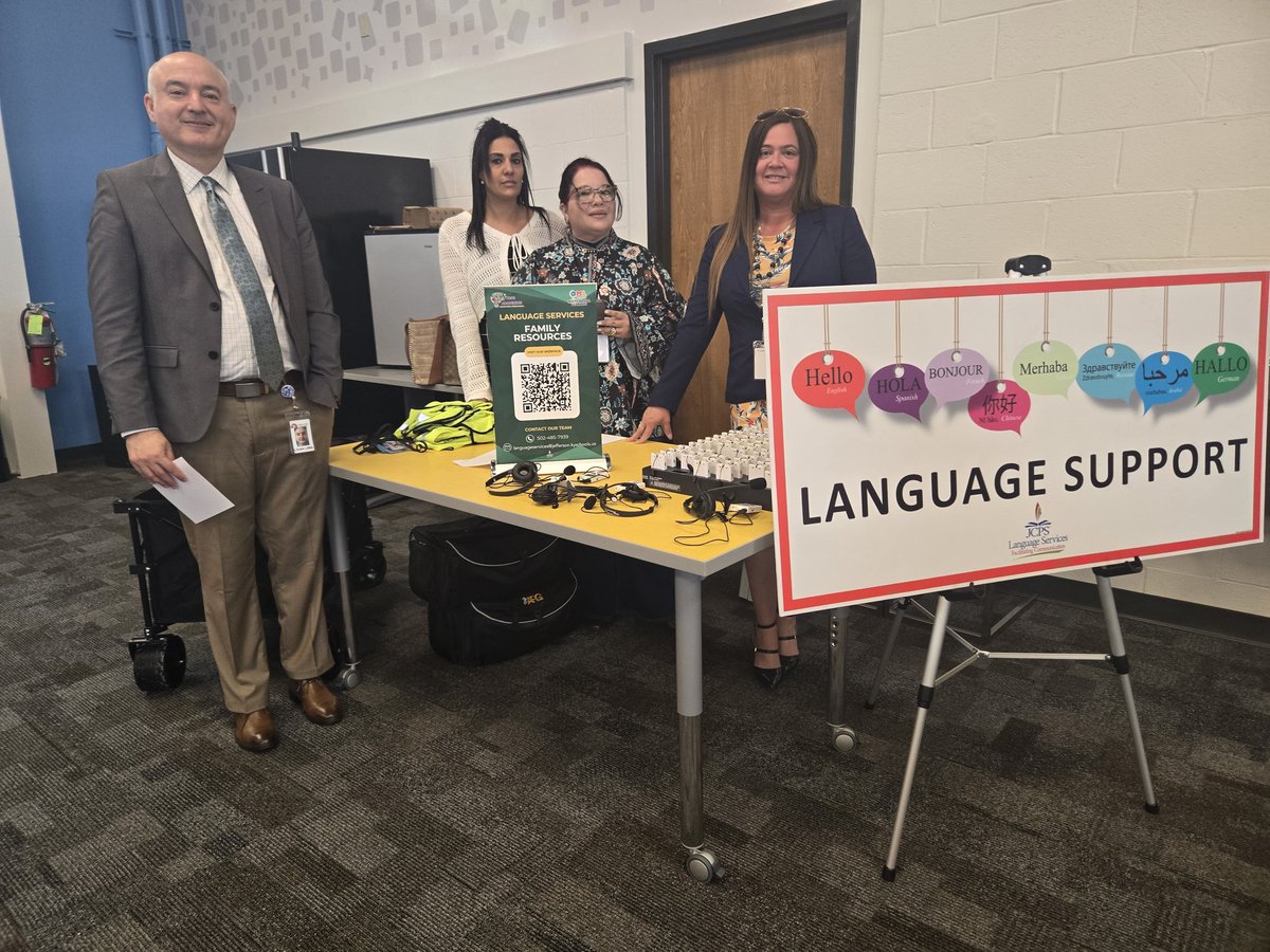 JCPS Language Services (@jcpsls) on Twitter photo 📢 Happening NOW: <a href="/JCPSKY/">JCPS</a> Superintendent Finalists Forums!
🌐 Interpreters are available!
📍 4–6 PM @ JCPS Center for Professional Learning
A second opportunity to meet them:
📍 7–9 PM @ Stopher Elementary
#EquityThroughLanguageAccess
<a href="/JCPSAsstSuptASP/">Dr. Alicia Averette</a>
<a href="/DrJillHandley/">Jill Handley</a>
<a href="/CarolynCal_/">Carolyn Callahan</a> 📢 Happening NOW: <a href="/JCPSKY/">JCPS</a> Superintendent Finalists Forums!
🌐 Interpreters are available!
📍 4–6 PM @ JCPS Center for Professional Learning
A second opportunity to meet them:
📍 7–9 PM @ Stopher Elementary
#EquityThroughLanguageAccess
<a href="/JCPSAsstSuptASP/">Dr. Alicia Averette</a>
<a href="/DrJillHandley/">Jill Handley</a>
<a href="/CarolynCal_/">Carolyn Callahan</a>