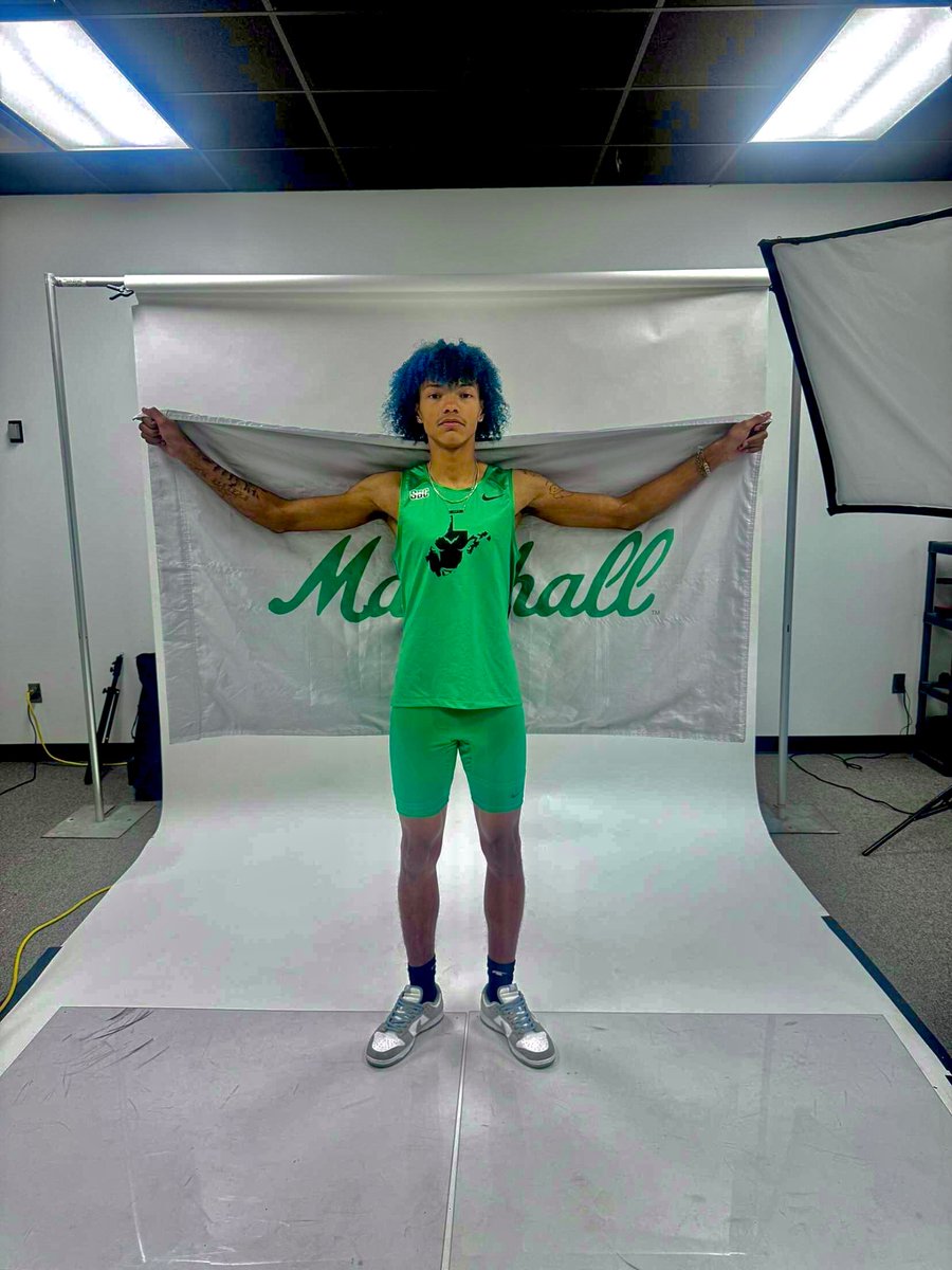 Just had an awesome visit today at Marshall University! I really appreciate the hospitality and getting a closer look at the program. #MarshallU #TrackAndField #CollegeVisit #ThankYou