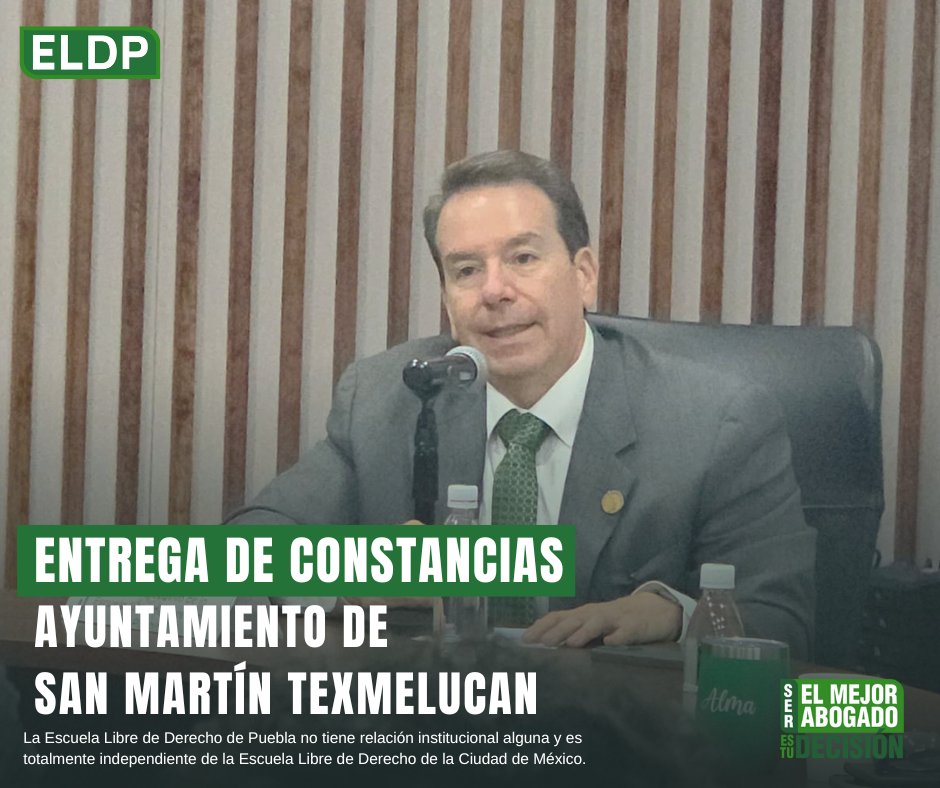 ELDPuebla's tweet image. En un acto que refleja el compromiso con la formación continua y la mejora del servicio público, la #ELDP hizo entrega de 22 constancias a integrantes del Ayuntamiento de San Martín Texmelucan, quienes concluyeron exitosamente el curso Administración Pública y Gobierno Municipal.