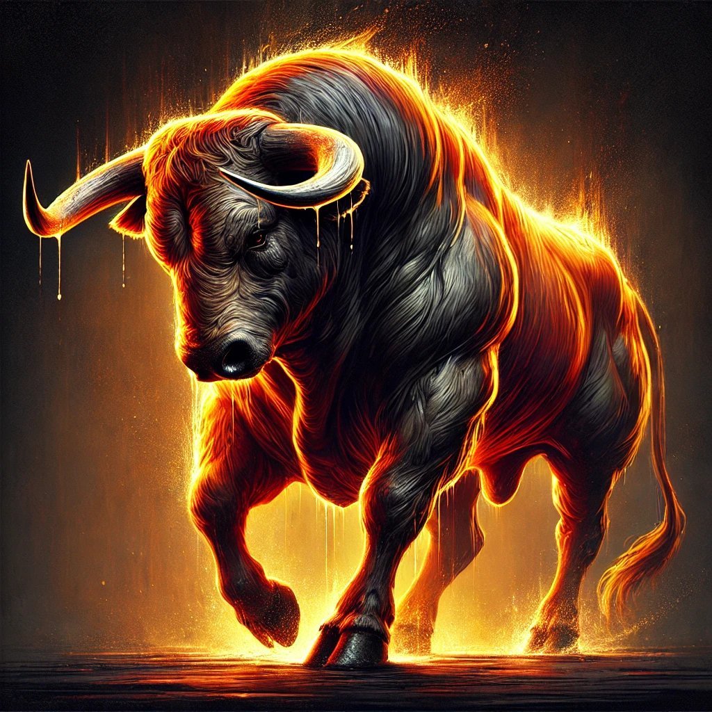 The BULL is back! 🔥 logo