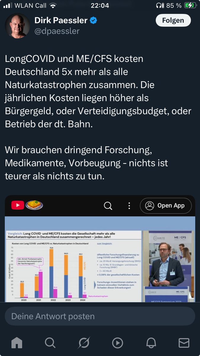 1. Vorbeugung
2. Vorbeugung dann sehr lange nichts dann
3. Fokussierte Forschung

Und evtl in 10-15 Jahren Medikamente für einzelne Symptome des Pussels das SARS-Cov-2 anrichtet 

Und ja das ist unbeliebt <a href="/dpaessler/">Dirk Paessler</a>