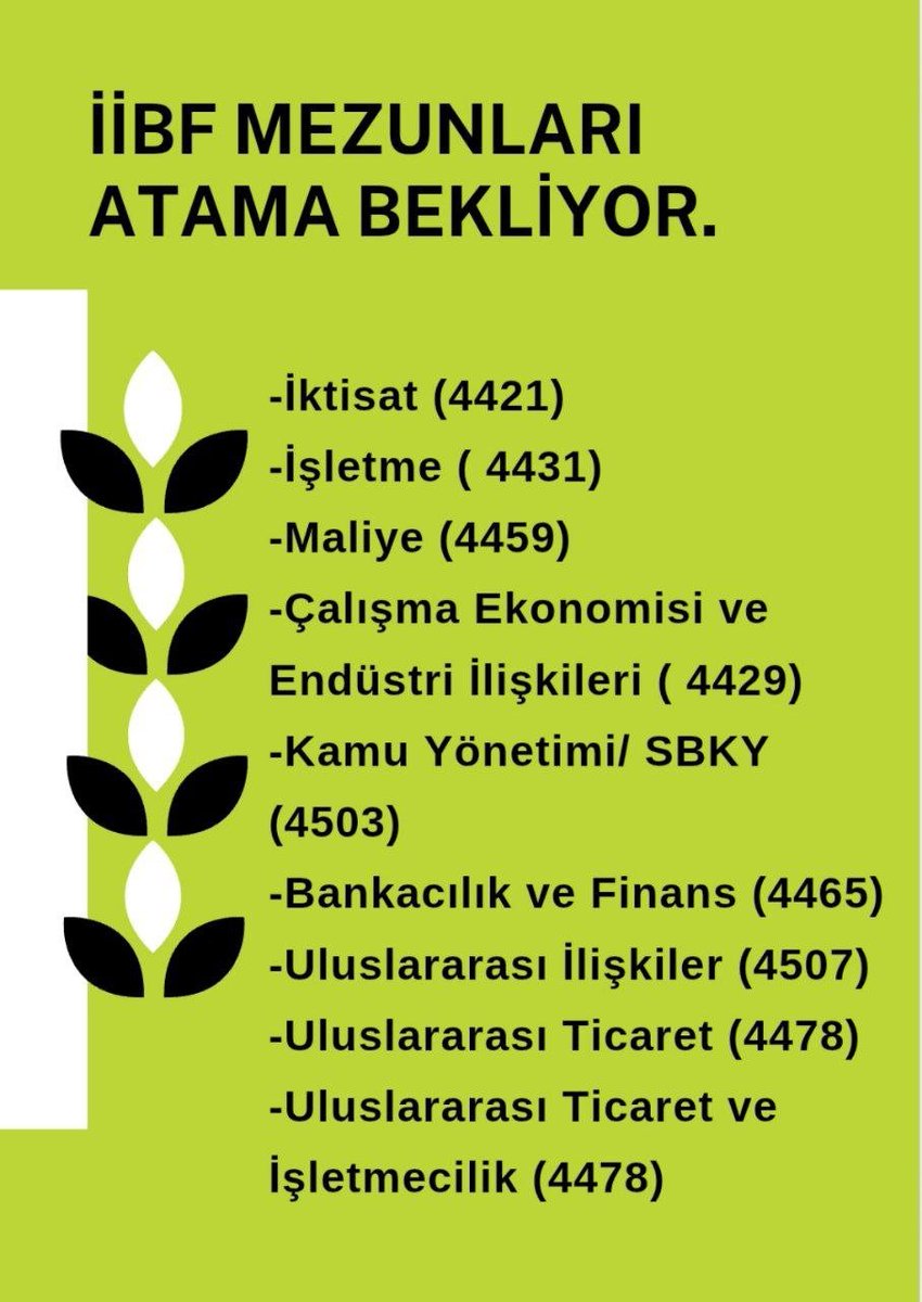 Nurettin Topçu (@nurettint0735) on Twitter photo İİBF mezunları her bireyin güvenli bir geleceğe adım atabilmesi için vazgeçilmez bir yapı taşı olan sosyal güvenlik sistemi içerisinde devletimize ve milletimize hizmet etmek için kadro bekliyor. <a href="/AhmetAYDIN_02/">Ahmet AYDIN</a> <a href="/isikhanvedat/">Prof. Dr. Vedat Işıkhan</a> <a href="/lutfiayddin/">Lütfi Aydin</a> <a href="/farukozcelikgsb/">Faruk Özçelik</a>
#SGKiibflileriunuttu İİBF mezunları her bireyin güvenli bir geleceğe adım atabilmesi için vazgeçilmez bir yapı taşı olan sosyal güvenlik sistemi içerisinde devletimize ve milletimize hizmet etmek için kadro bekliyor. <a href="/AhmetAYDIN_02/">Ahmet AYDIN</a> <a href="/isikhanvedat/">Prof. Dr. Vedat Işıkhan</a> <a href="/lutfiayddin/">Lütfi Aydin</a> <a href="/farukozcelikgsb/">Faruk Özçelik</a>
#SGKiibflileriunuttu