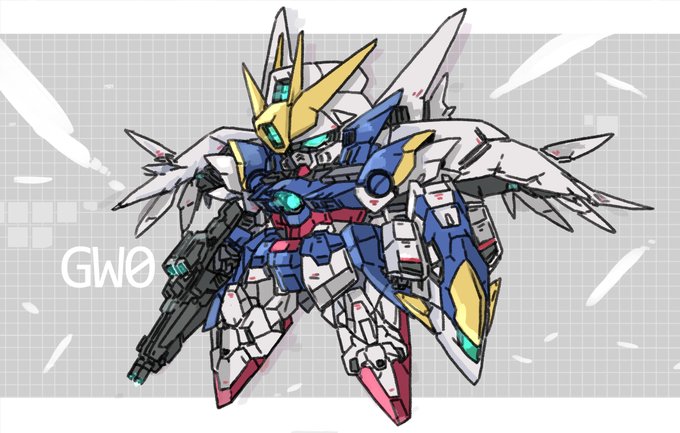 火曜日(朝)はジークアクス熱からメカ描く日。 