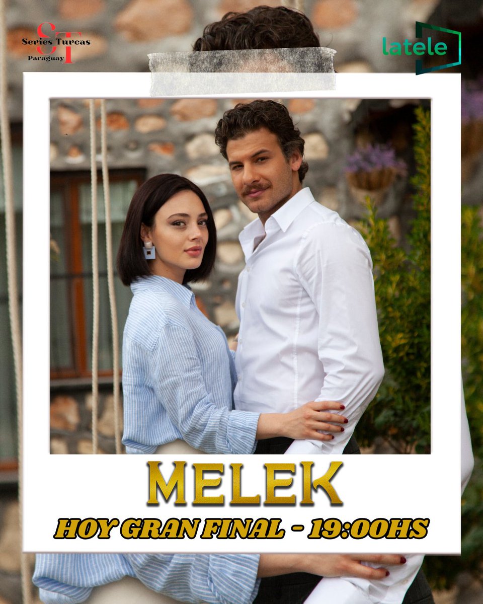 SeriesTurcasPy's tweet photo. Algunas fotos de lo que será el GRAN FINAL de #Melek 🥹❤️
➡️ No te pierdas el desenlace de esta historia, a las 19:00Hs por @latelepy 🥰✨
#SeriesTurcasPy #BenimAdımMelek #NehirErdoğan #Kutsi #RabiaSoytürk #MustafaMertkOç #UlviKahyaoğlu https://t.co/73ZFlrQH6D