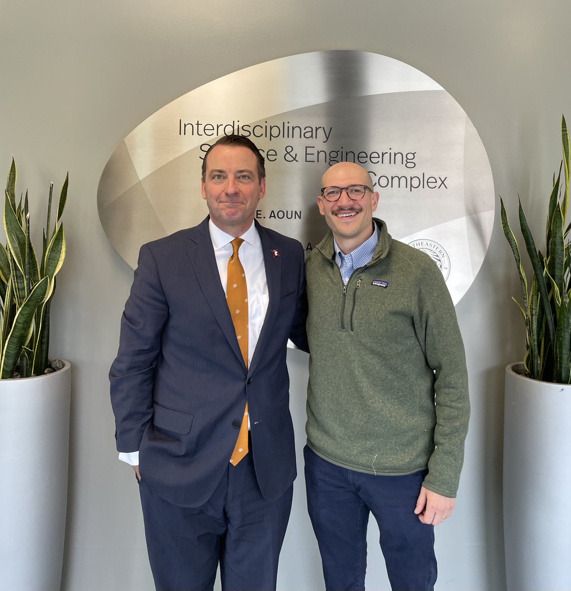 This morning, it was "full circle" to host <a href="/RepPressley/">Congresswoman Ayanna Pressley</a>'s District Director Eric White (<a href="/Edubbs08/">Eric White</a>) at <a href="/Northeastern/">Northeastern U.</a>. Eric and I have known each other from our <a href="/UMassAmherst/">UMass Amherst</a> days. Thank you for all you do for the the #MA7 and Northeastern University. Eric is one of the best in the