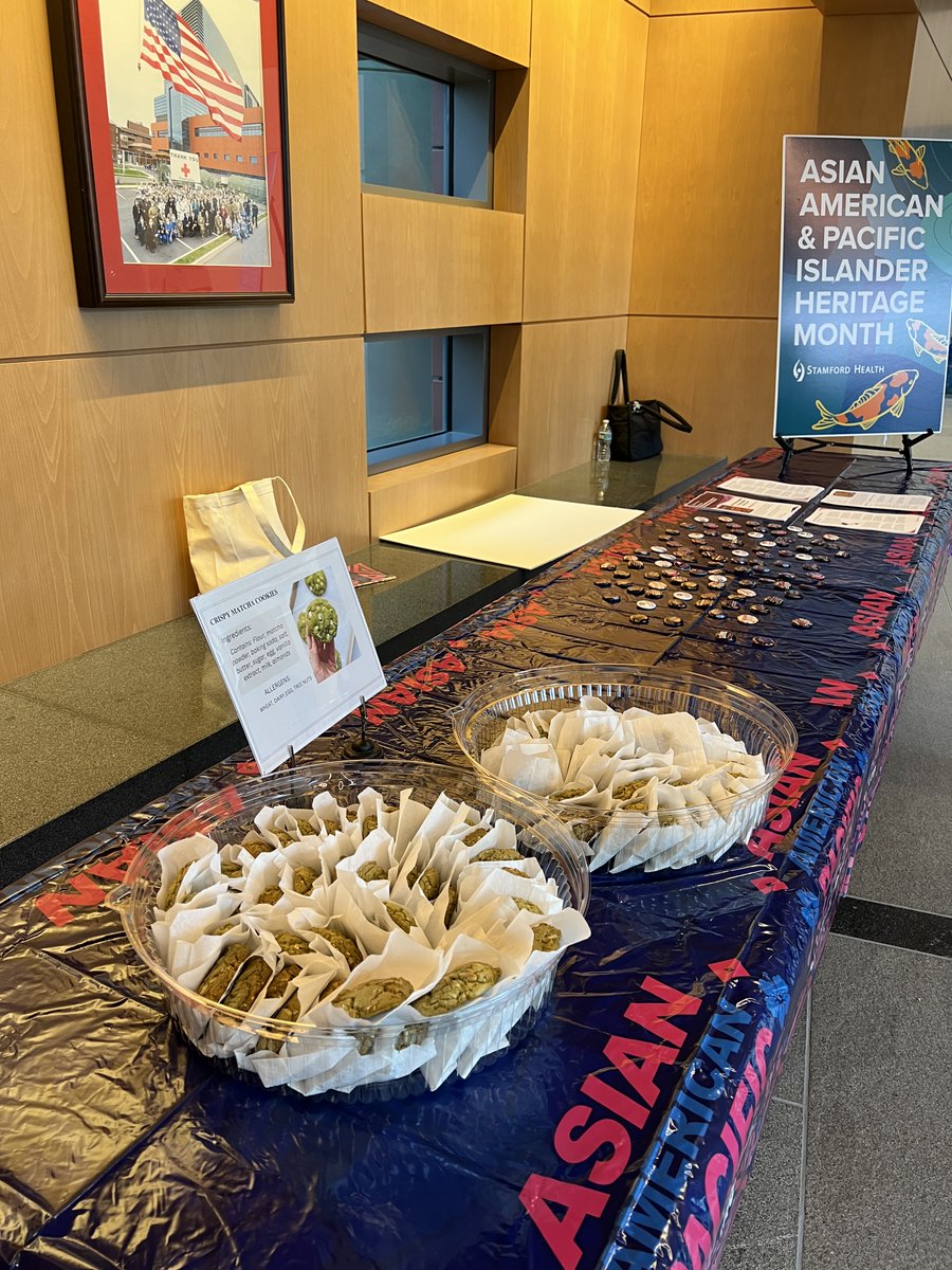 May is Asian American &amp; Pacific Islander Heritage Month and earlier this month, we celebrated at Stamford Hospital! Our colleagues came together to share stories and learn more about each other's backgrounds. Here's a look at the day!