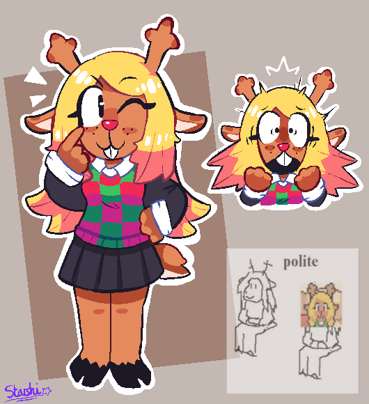 Very excited for Deltarune, have a Noelle #deltarune