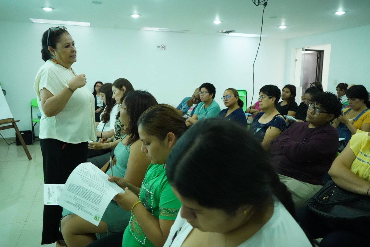 Hoy dimos inicio al taller “La violencia psicológica como una manifestación de la violencia política contra las mujeres por razones de género”. 💚

Gracias a todas las mujeres que asistieron. Seguiremos construyendo juntas una política más justa, equitativa y libre de violencia.