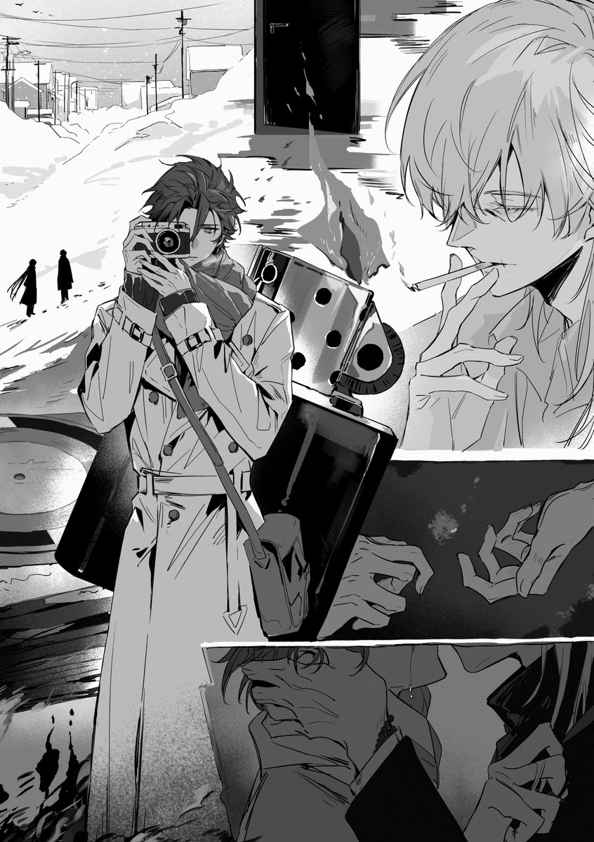 RoroC2X_X's tweet image. #geshuyan 
合志插图解禁，正文已公开
p1-4《说谎的他》《罂粟叛逃》《绿普照》《你在和谁谈恋爱》