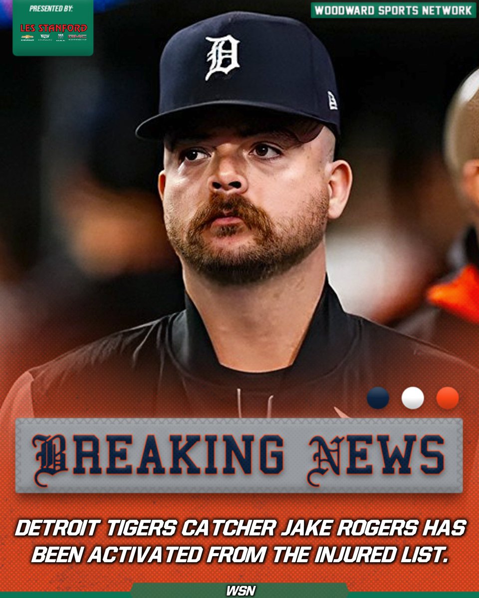 Jake Rogers is BACK with the Tigers 🔥