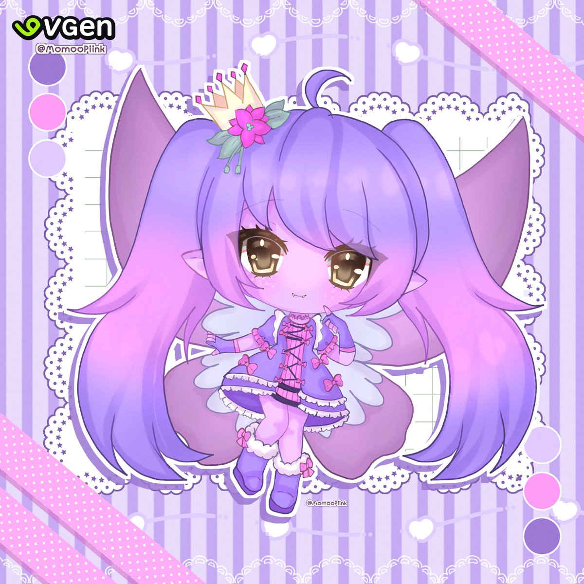 MomooPiink's tweet photo. ♡ 𓊆 ‧₊˚Moe Chibi‧₊˚ 𓊇✦ 
✦・@microwavedFRtea

｡ﾟ•  ┈꒰ა ♡ ໒꒱┈•  ｡ﾟ   
#Chibi #Vtuber #vtuberEN
#VGen #VGenComm https://t.co/qTCKlLj8uO