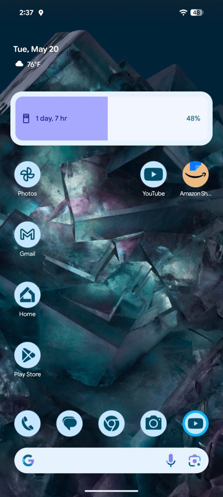 smartechdaily's tweet photo. 📱✨ تحديث جديد في Android 16 QPR1: ويدجت "At a Glance" على أجهزة Pixel أصبح أصغر، مما يتيح مساحة أكبر للتطبيقات والأيقونات على الشاشة الرئيسية. رغم ذلك، لا يزال لا يمكن تعطيله بالكامل.
#Android16 #Pixel #AtAGlance https://t.co/txXrdS73hI
