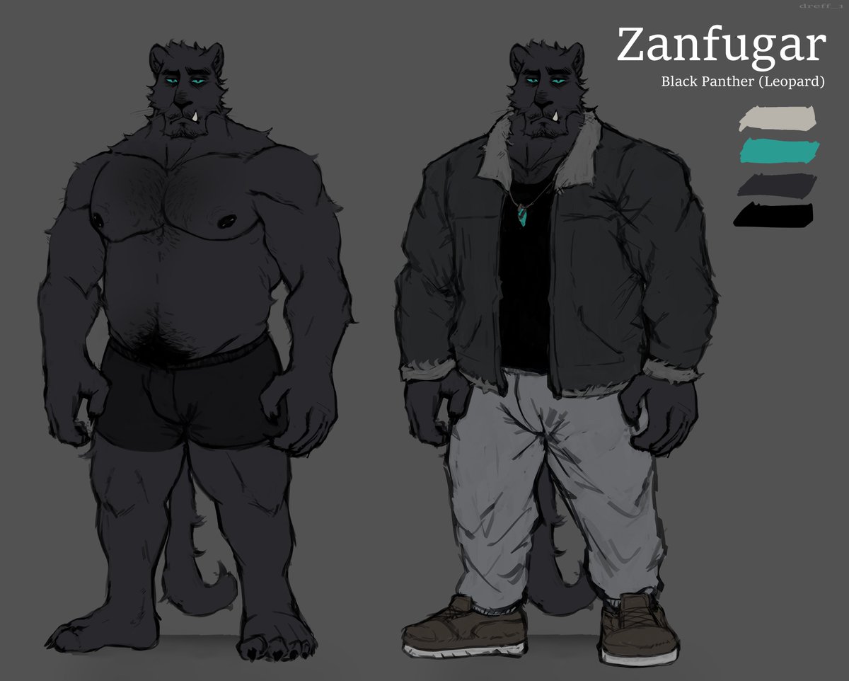 finally got myself a ref sheet 🐈‍⬛