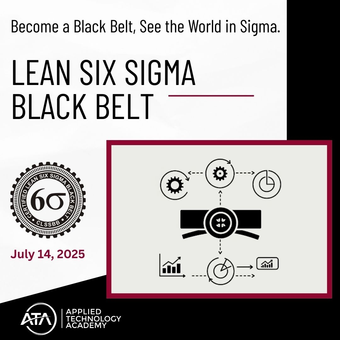 appliedtechac's tweet image. Achieve Black Belt status in Lean Six Sigma!
Our comprehensive certification course begins on July 14th, 2025.
Gain the expertise to streamline operations and boost performance.
Enroll today!
zurl.co/lYoBb
#AppliedTechnologyAcademy #LSSBB #Lean #SixSigma…