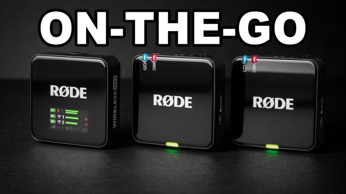 geekanoids's tweet image. Super easy to set up and use … 

RODE Wireless GO Gen 3 Compact Wireless Microphone System Review youtube.com/watch?v=K2zGdz… 

#RODEwirelessGO #WirelessMicrophone #Rode @rodemics