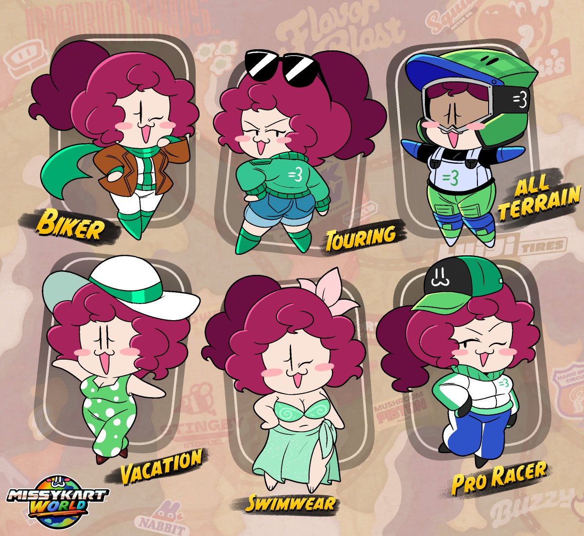 LilMissHoohoo's tweet photo. MISSY KART WORLD VROOOMMMM :3 https://t.co/T0wmBN5mNX