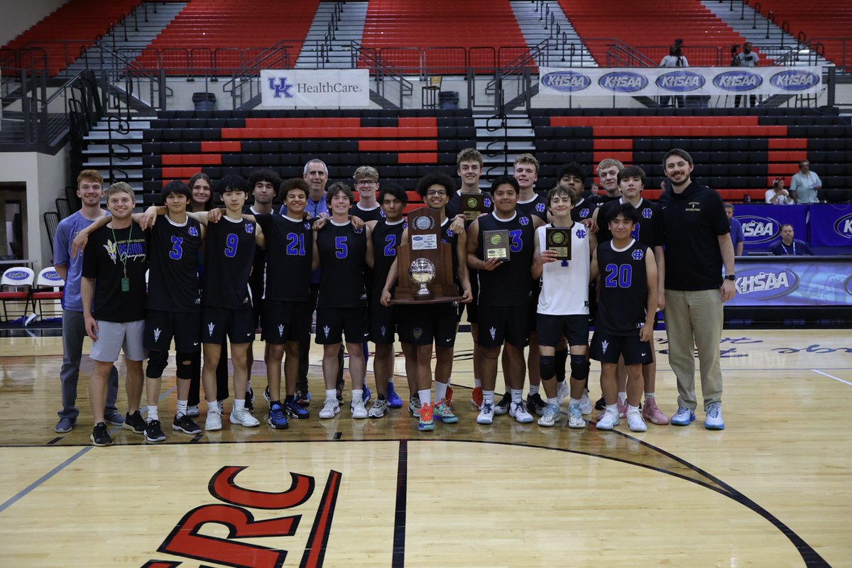 KHSAA Main (@khsaa) on Twitter photo Congrats to Henry Clay, runner-up of the 2025 Boys’ Volleyball State Tournament presented by <a href="/UK_HealthCare/">UK HealthCare</a>.
#khsvb
📸 <a href="/toniawittphoto/">Tonia Witt Photo</a> Congrats to Henry Clay, runner-up of the 2025 Boys’ Volleyball State Tournament presented by <a href="/UK_HealthCare/">UK HealthCare</a>.
#khsvb
📸 <a href="/toniawittphoto/">Tonia Witt Photo</a>