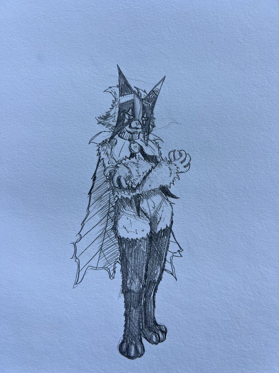 stuffmadebymel1's tweet photo. Mask repaired. But it’s not the same.
Grass cat is 1 of like 9 pokemon i can draw from memory okay!!!
Id do others if i could.
Also its very cute
#pokemon #meawscarada #sprigatito #PokemonHorizons #pokemonfanart #doodles #doodle #grasscat #weedcat https://t.co/ML7gHJCbSI