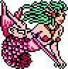 AiryFarmer's tweet photo. @SergeTrigger @harpsibored heh I was also thinking along those lines, because how they censored the sprites for ff6.

That's PR, for the NES, which was only released in japan, they looked like this. 

I think those 2 red pixels are supposed to be the bridge.
3D version clearly has a top tho. https://t.co/d8DeXdvRCo