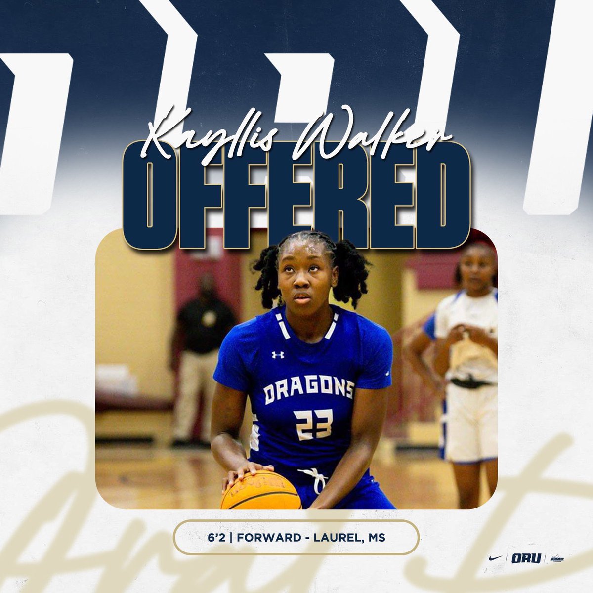 Kayllis Walker (@kayllis_walker) on Twitter photo After a great conversation with <a href="/coachc_anderson/">Cophie Anderson</a> & <a href="/CoachA918/">Wayne Anderson</a> at <a href="/ORUWBB/">ORU W. Basketball</a>, I am blessed to receive an official offer.
<a href="/TSHLadyLions/">The SisterHood Lady Lions</a> After a great conversation with <a href="/coachc_anderson/">Cophie Anderson</a> & <a href="/CoachA918/">Wayne Anderson</a> at <a href="/ORUWBB/">ORU W. Basketball</a>, I am blessed to receive an official offer.
<a href="/TSHLadyLions/">The SisterHood Lady Lions</a>