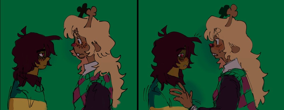 KrisDPizza's tweet photo. (From left to right) The #Kriselle attempt at making out comic haaaaaaaahhhh #krisellegang https://t.co/rZeRauHvqr