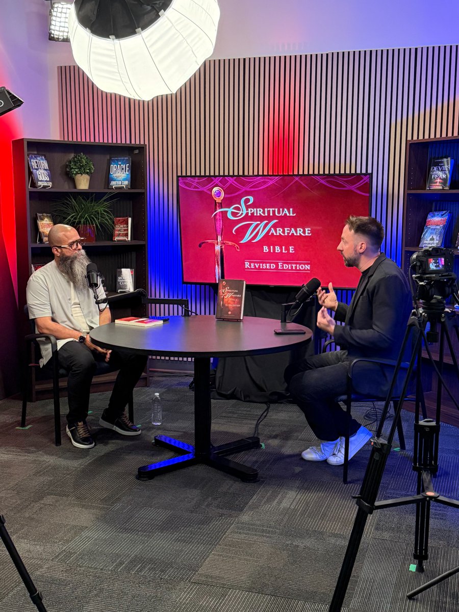 charismahouse's tweet image. A sneak peek at some interviews from Media Day here at Charisma. Unscripted. Unfiltered. Spirit-filled. These candid moments capture the heart of what God is doing through voices in media. Stay tuned for more!

#CharismaMedia #CandidInChrist #HolySpiritAtWork #FaithInAction