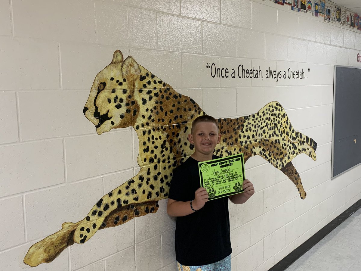 This dude amazes us everyday with his kindness and leadership in his classroom.  So proud of him!  <a href="/cheetahstweet/">Cherokee Elementary</a> 

Everyone Matters l Everyone Grows 💪🏼✏️