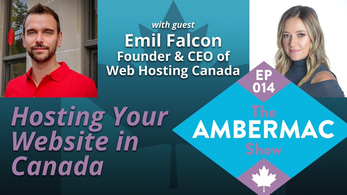 👀 Here's a sneak peek of what's on Wednesday's NEW episode of The AmberMac Show podcast.

🇨🇦 Subscribe now wherever you get your podcasts for your weekly dose of what's happening in tech through a Canadian lens. 

Cc 👇
<a href="/jeffmacarthur/">Jeff MacArthur</a> <a href="/WebHostCanada/">WHC.CA</a>
<a href="/PatrickMcGee_/">Patrick McGee</a> 
<a href="/EmilFalcon/">Emil Falcon</a>
