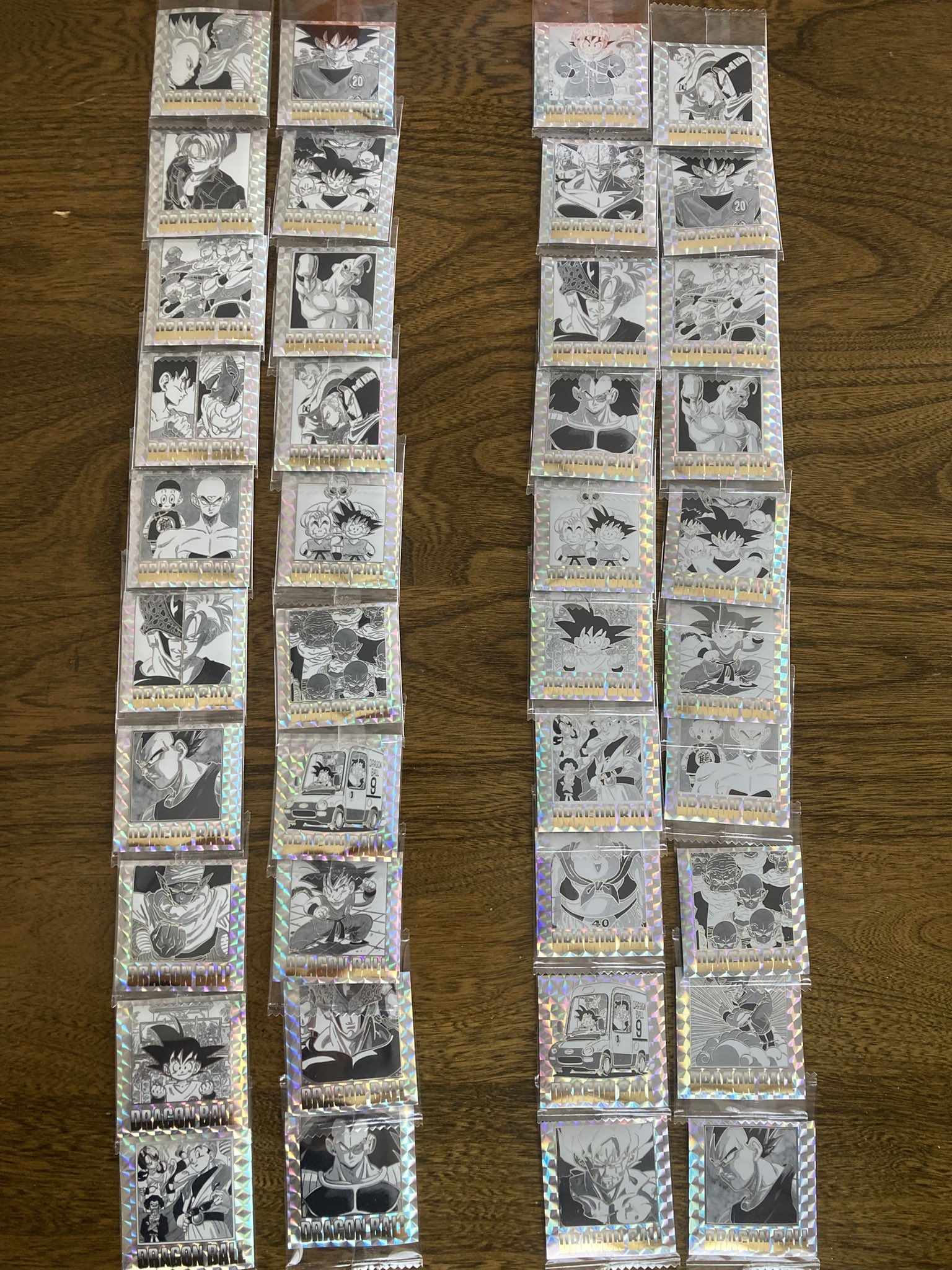ドラゴンボール40周年記念オリジナルイラストレーションシール